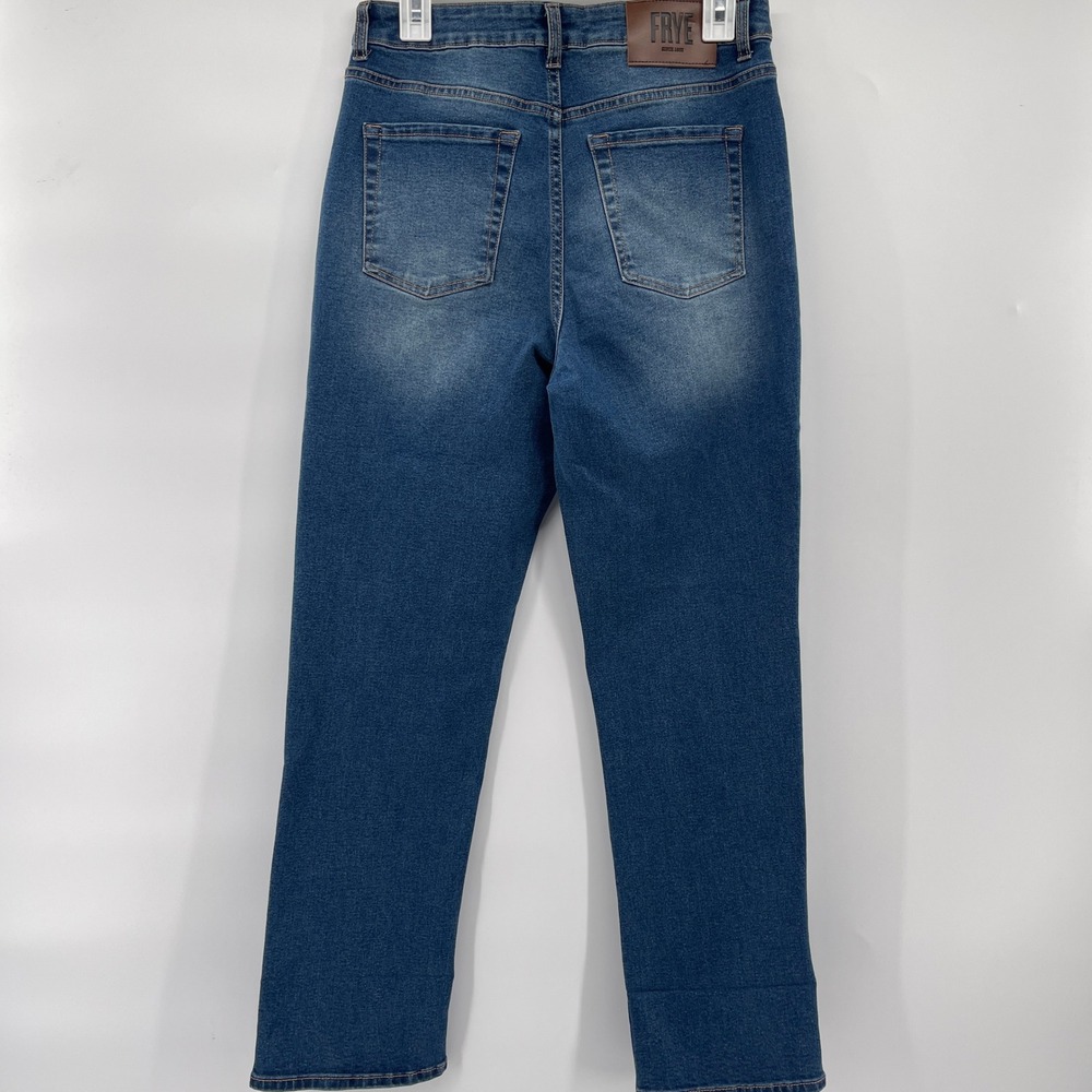 Frye Womens Jeans Size 4/27 Blue Denim High Rise Straight Leg Casual - Picture 10 of 10